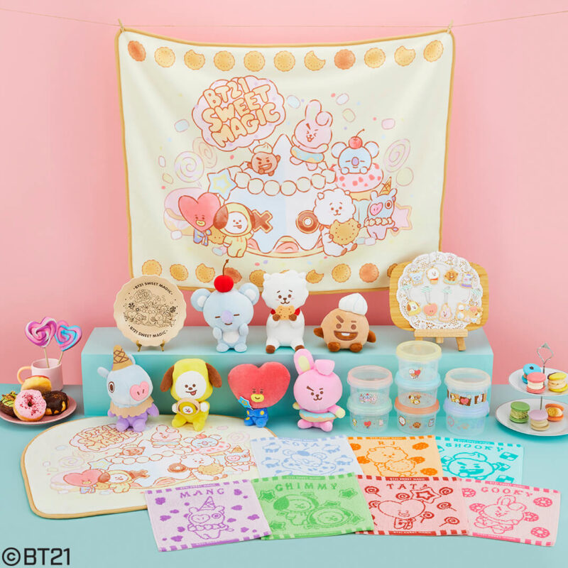一番くじ第6弾『BT21SWEET MAGIC』の景品一覧